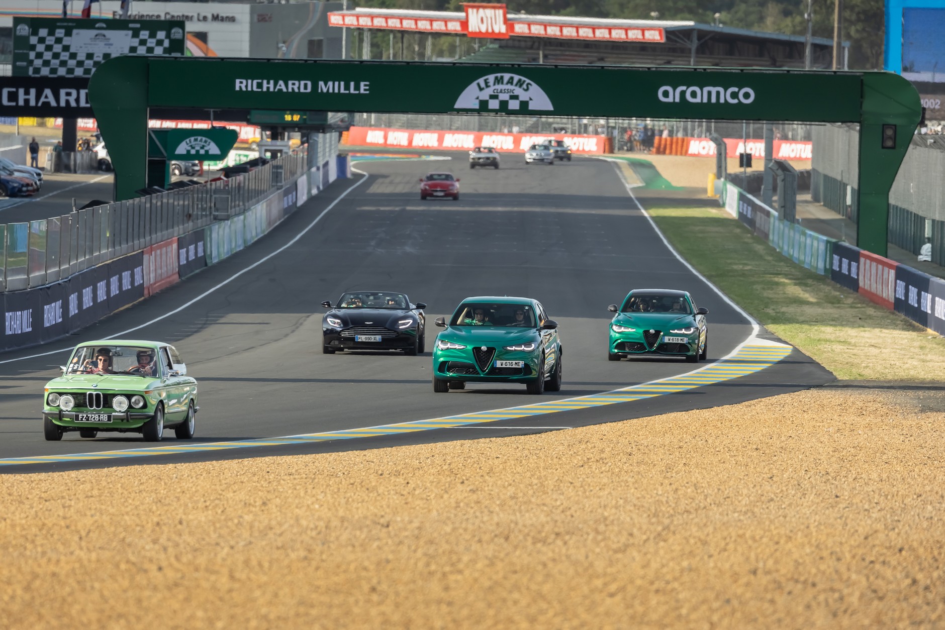 Alfa Romeo Quadrifoglio. Jazda w Le Mans