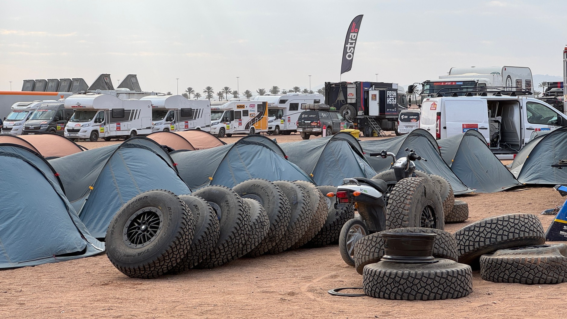 Biwak Rajd Dakar 2025