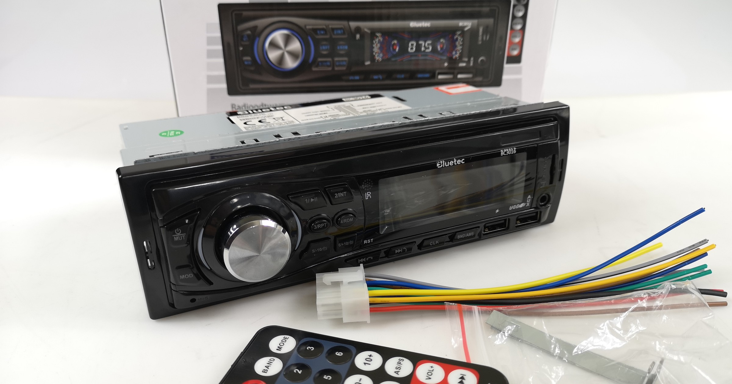 Bluetec BC3016 tanie radio samochodowe