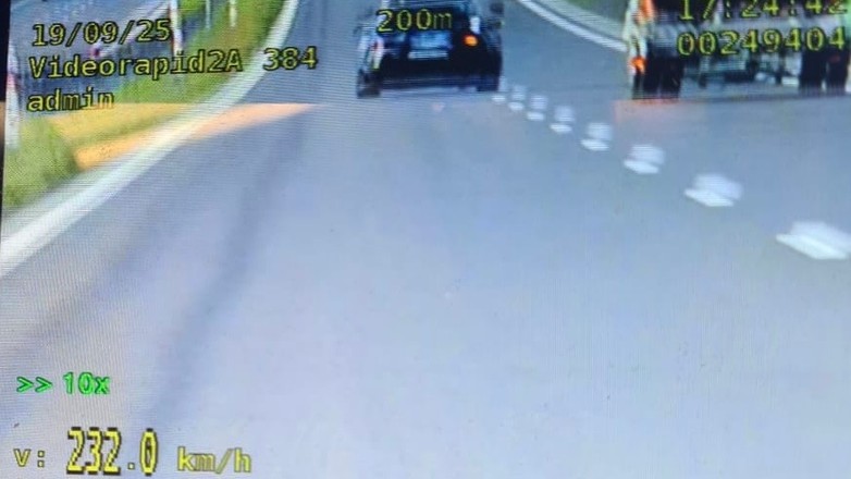Kierowca toyoty, który jechał drogą S19 z prędkością ponad 200 km na godz., stracił już prawo jazdy