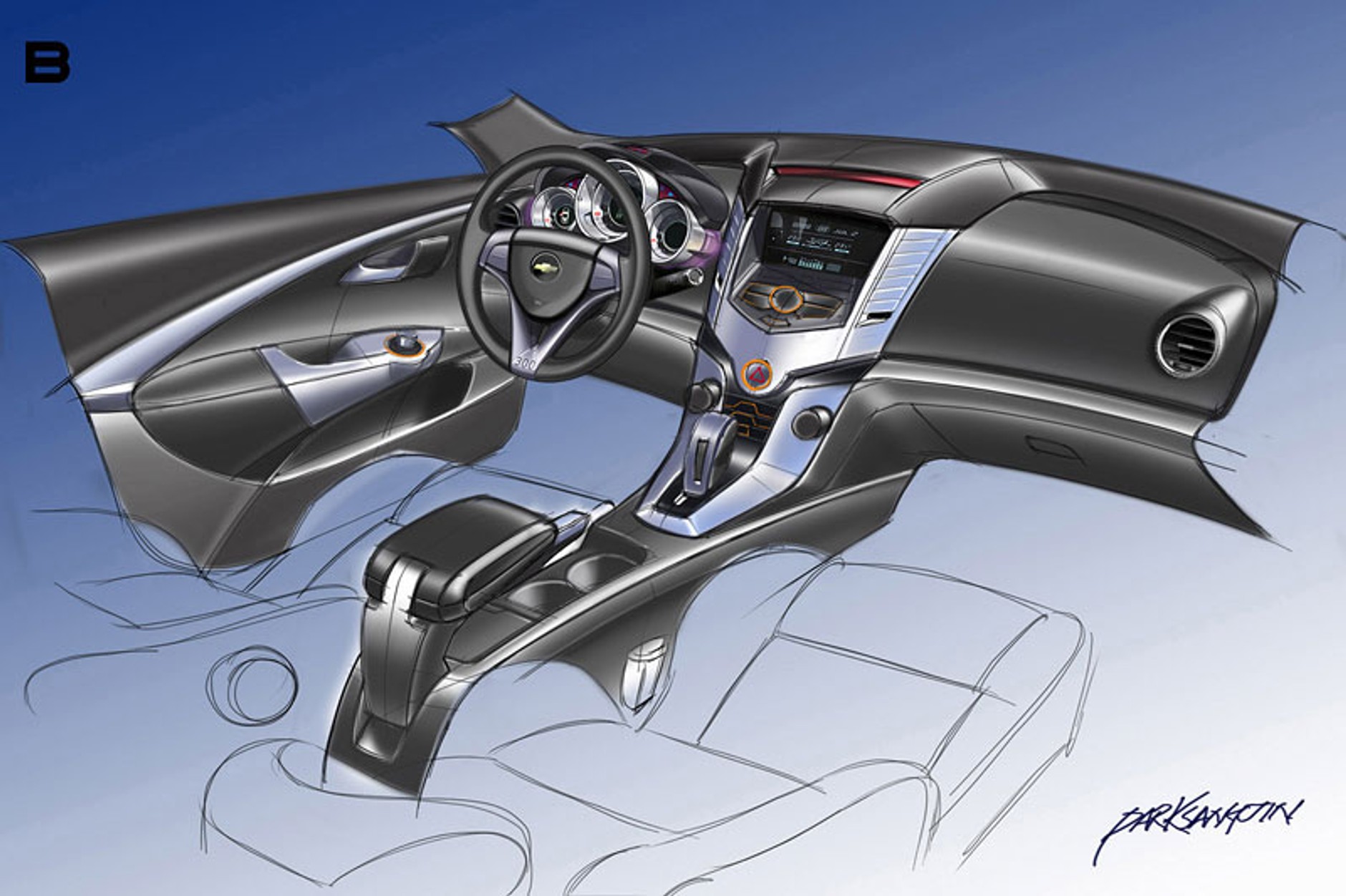 Chevrolet Cruze jest już sprzedawany w Korei (fotogaleria)