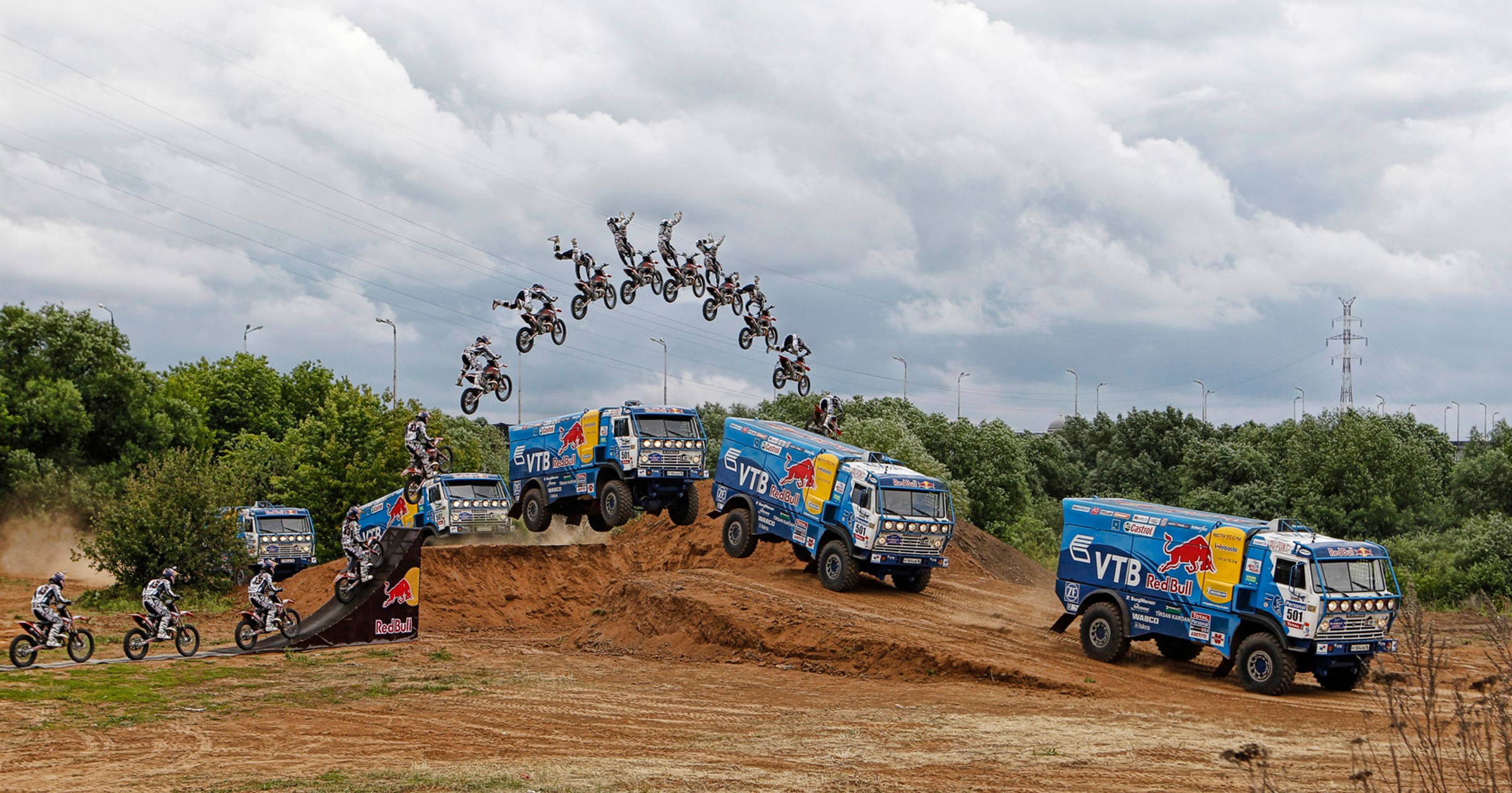 Red Bull X-Fighters na Placu Czerwonym w Moskwie