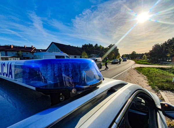 Wiceprzewodniczący komisji wyborczej uciekał autem przed policją