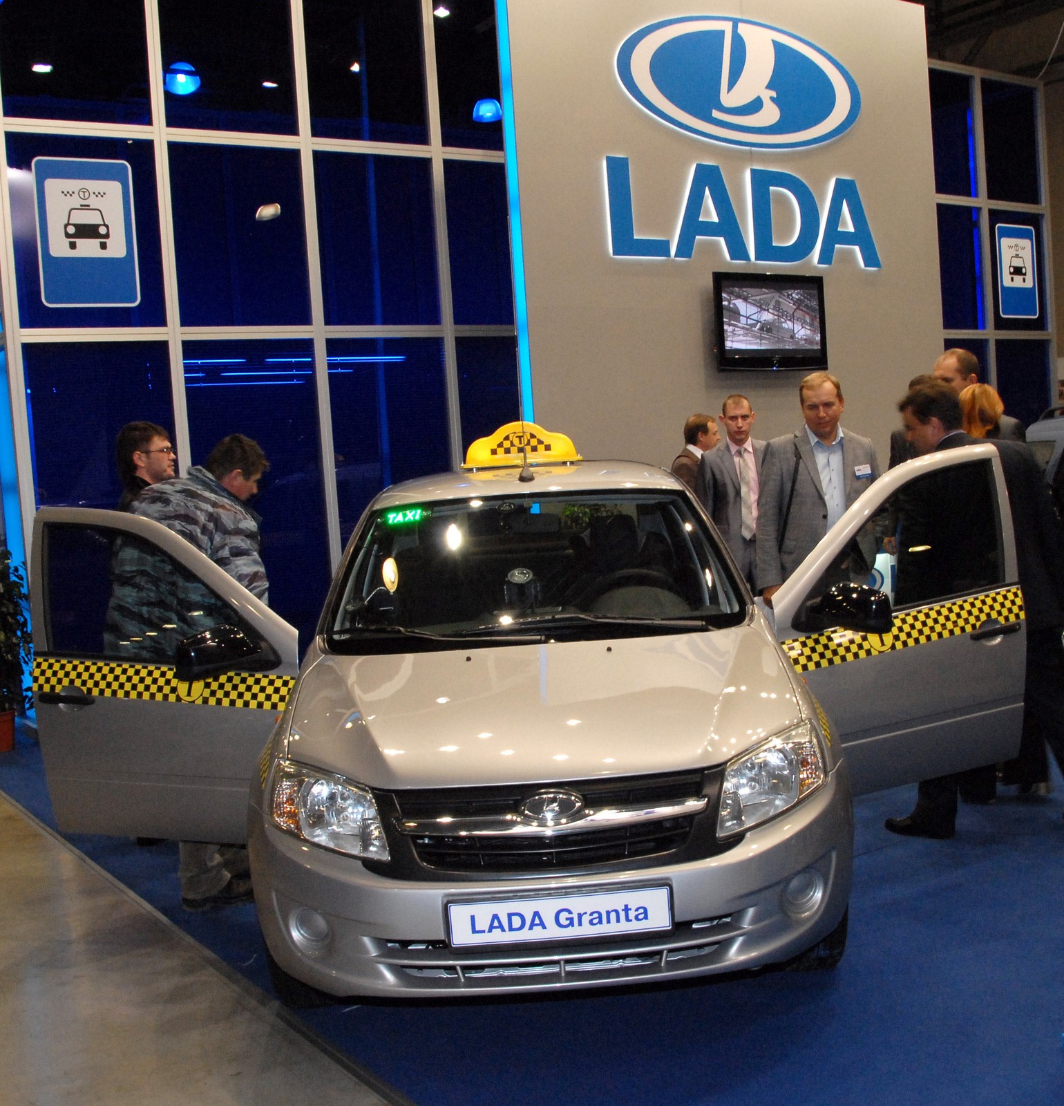 Moskiewskie taksówki