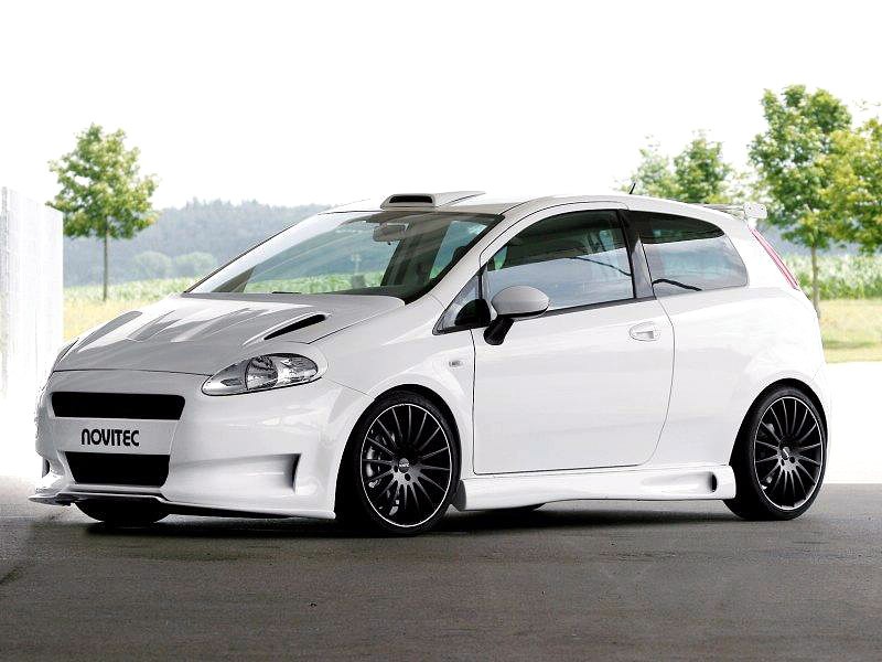Novitec Fiat Grande Punto X-One – biała bestia