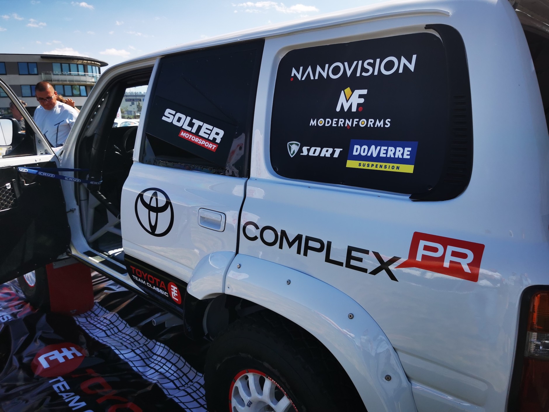 Toyota Land Cruiser HDJ80 w wersji przystosowanej do rajdów ekstremalnych