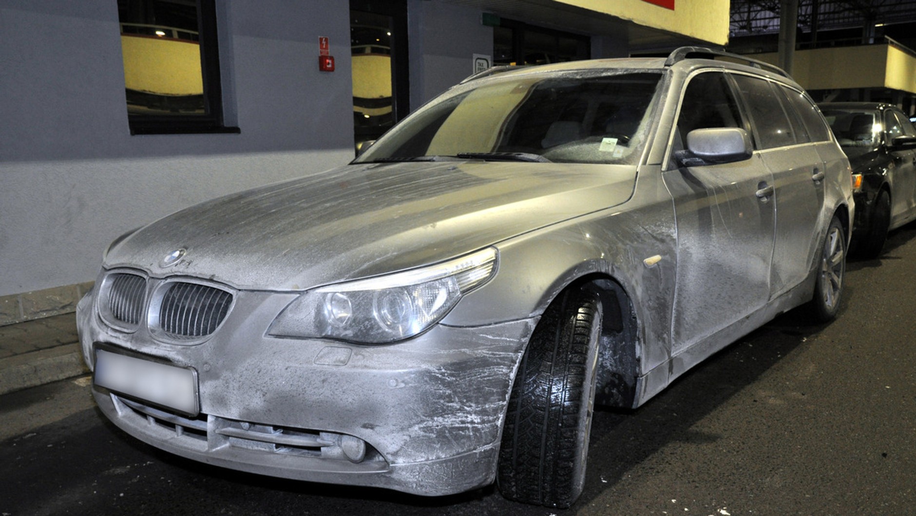 BMW serii 5 Touring odzyskane przez strażników