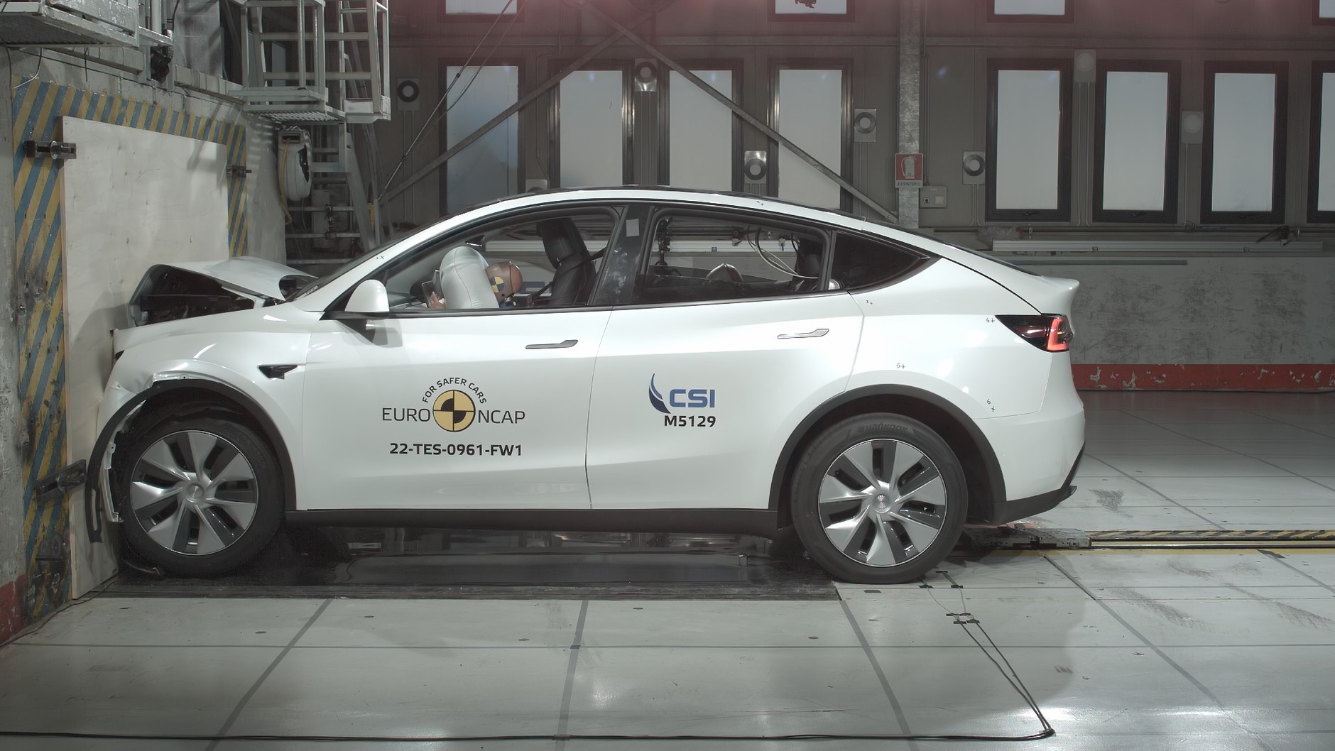 Tesla Model Y Euro NCAP 2022