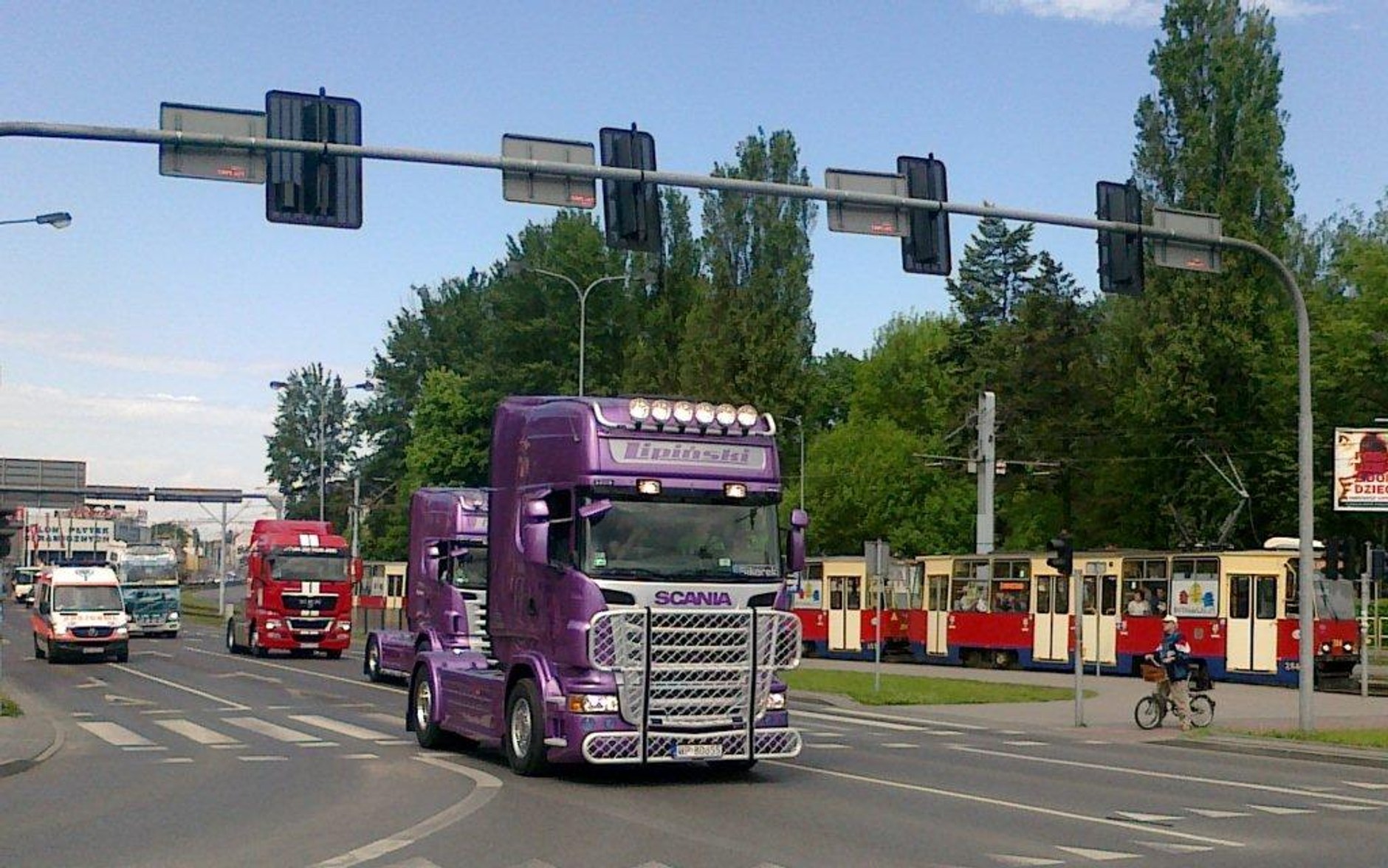 Majówka z ciężarówkami w Bydgoszczy