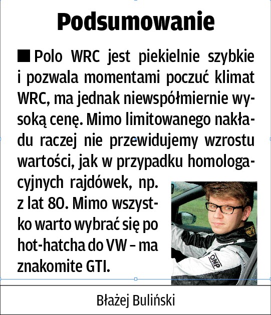 Volkswagen Polo R WRC: Być jak Sébastien Ogier (Test)