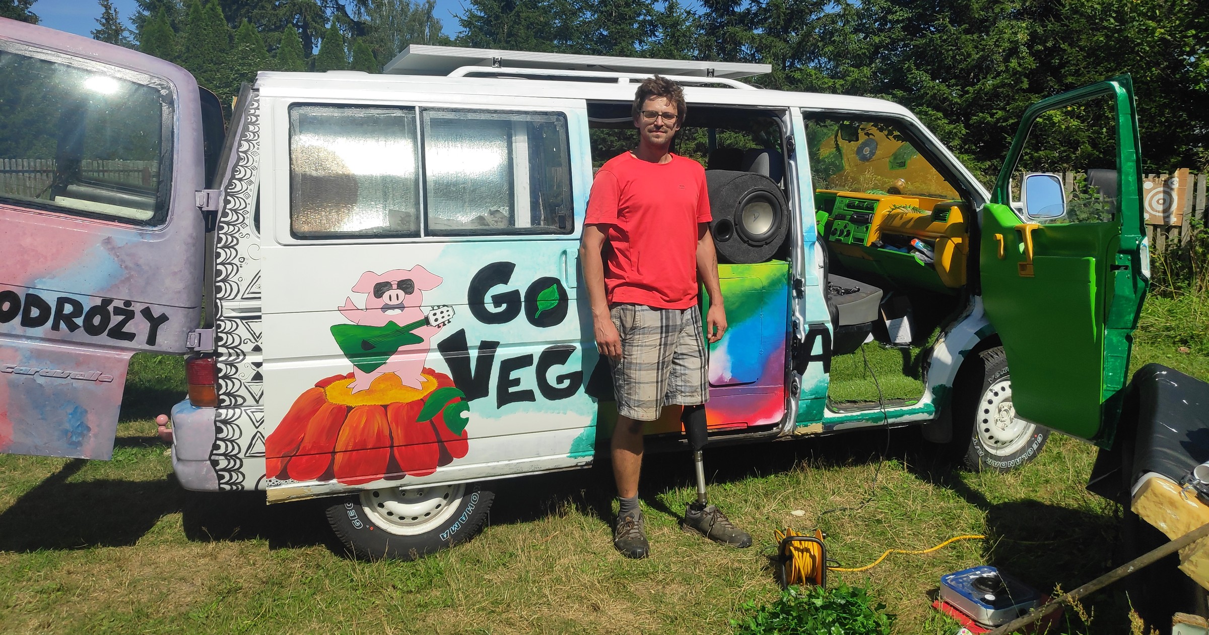 Kamper na bazie Volkswagena T4