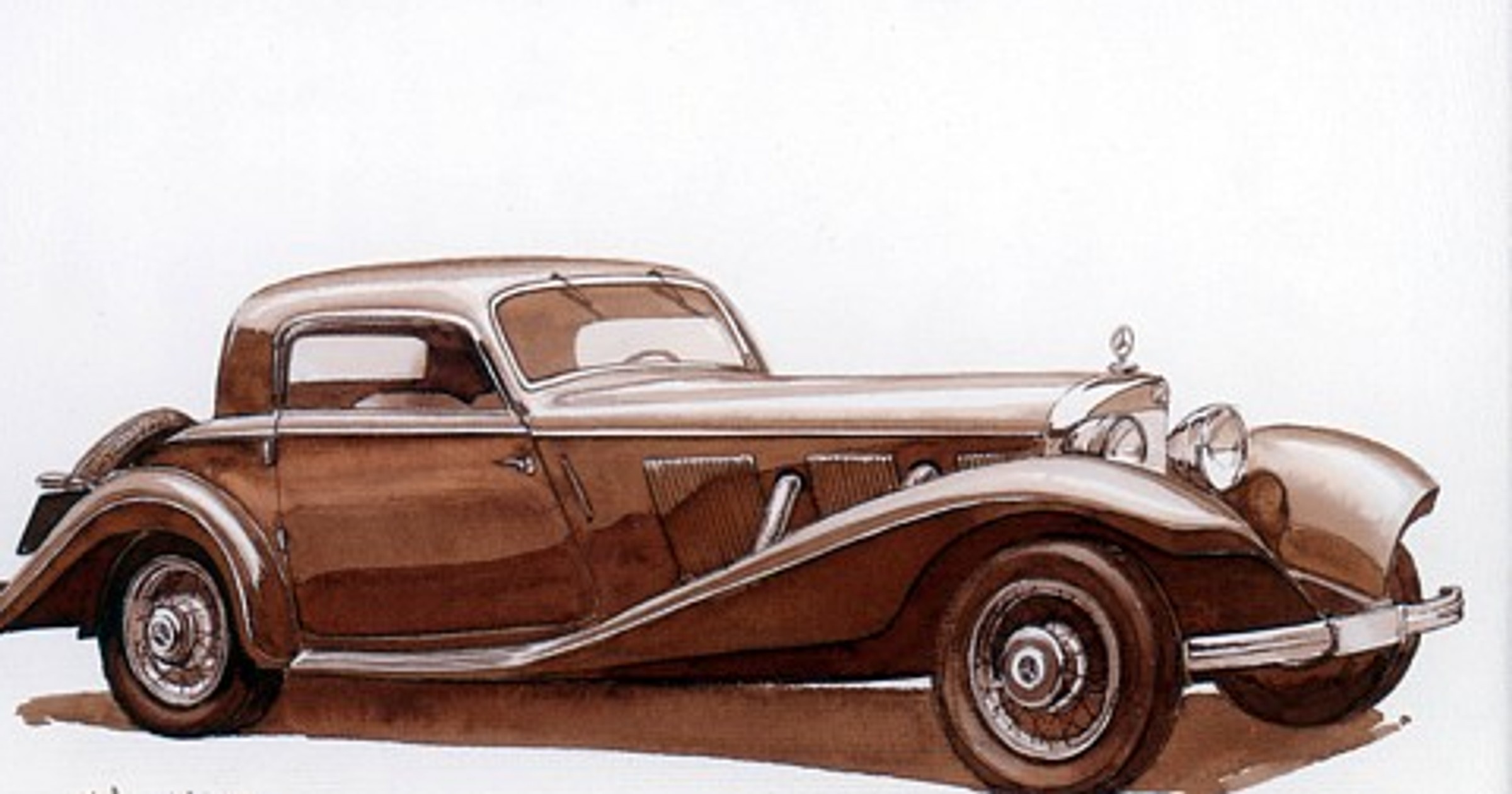 Mercedes-Benz 500K 1935 rok, Niemcy