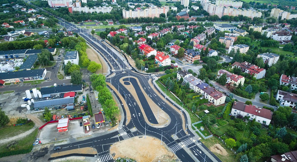 Rondo biszkoptowe w Lublinie