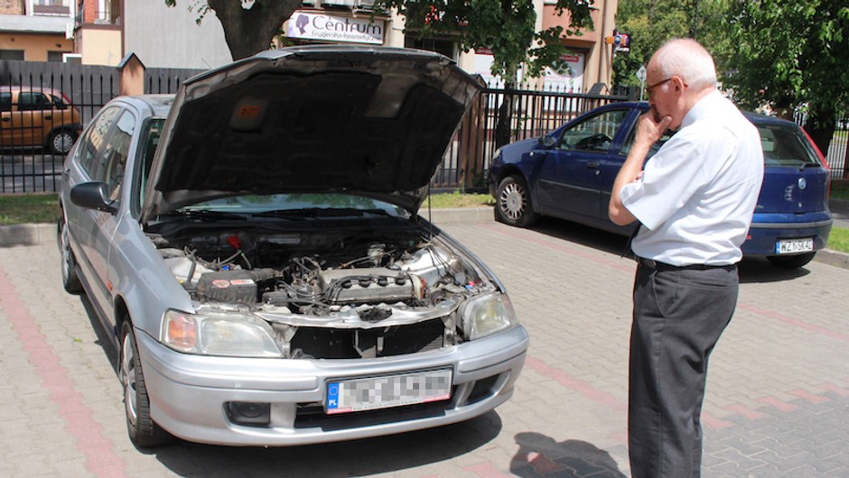 Honda Civic z przekręconym licznikiem