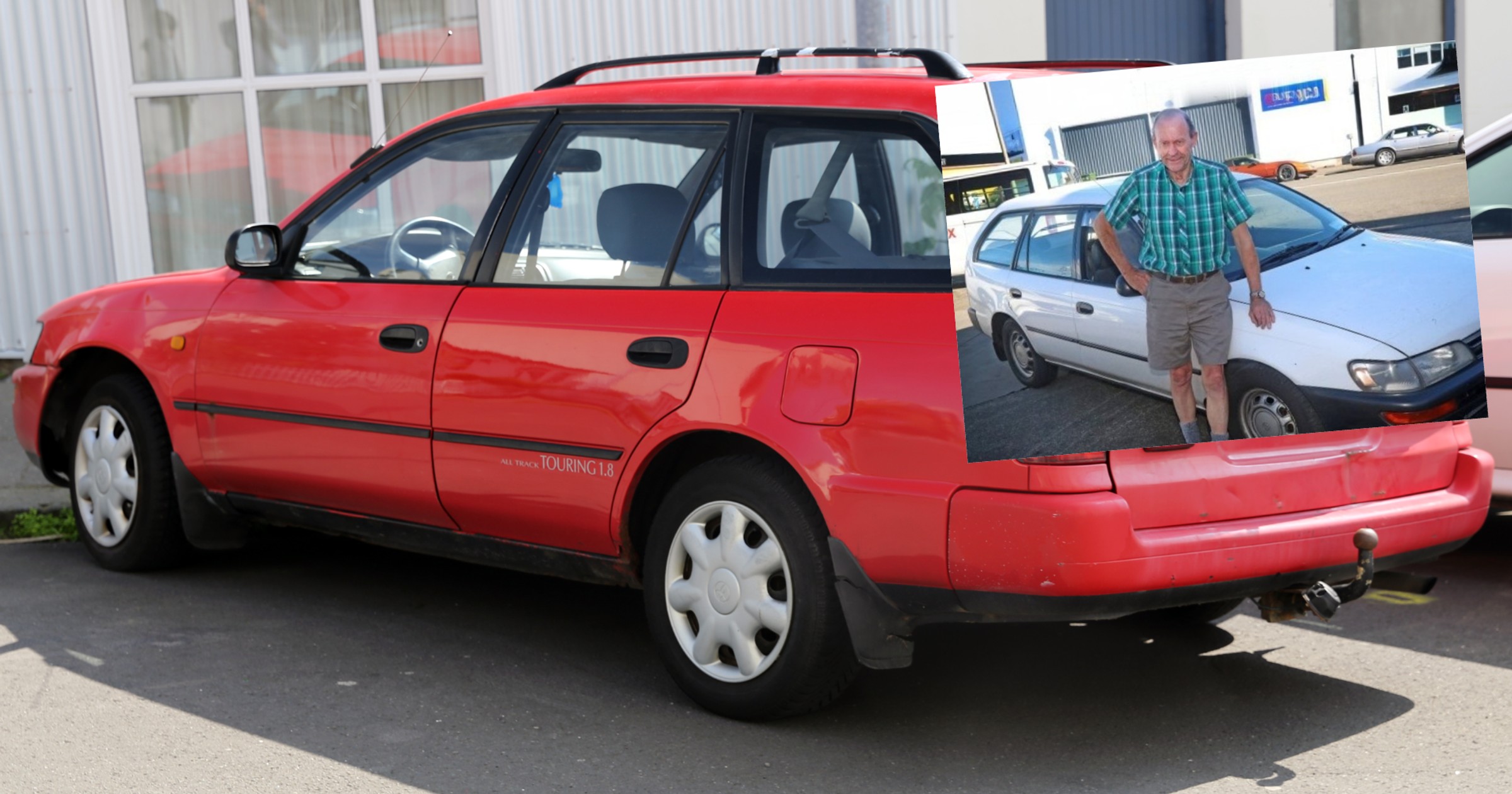 Zanim przeszedł na emeryturę, nowozelandzki lokalny dostawca gazet osiągnął swoją Corollą przebieg 2 mln km