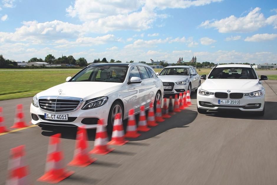 Audi A4 Avant 2.0 TDI Clean Diesel, BMW 320d Touring, Mercedes C250 BlueTec Kombi