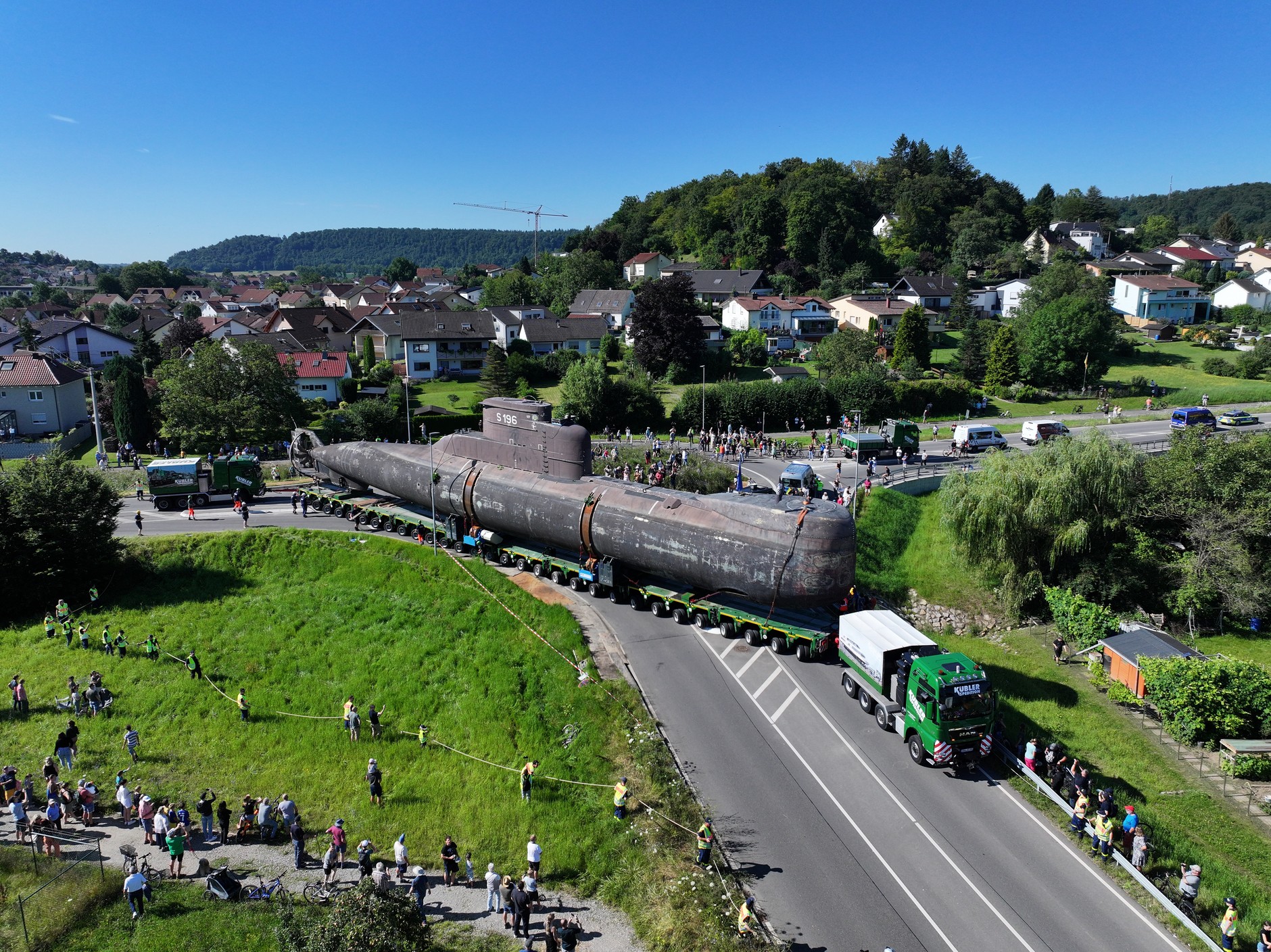 Transport okrętu podwodnego U17