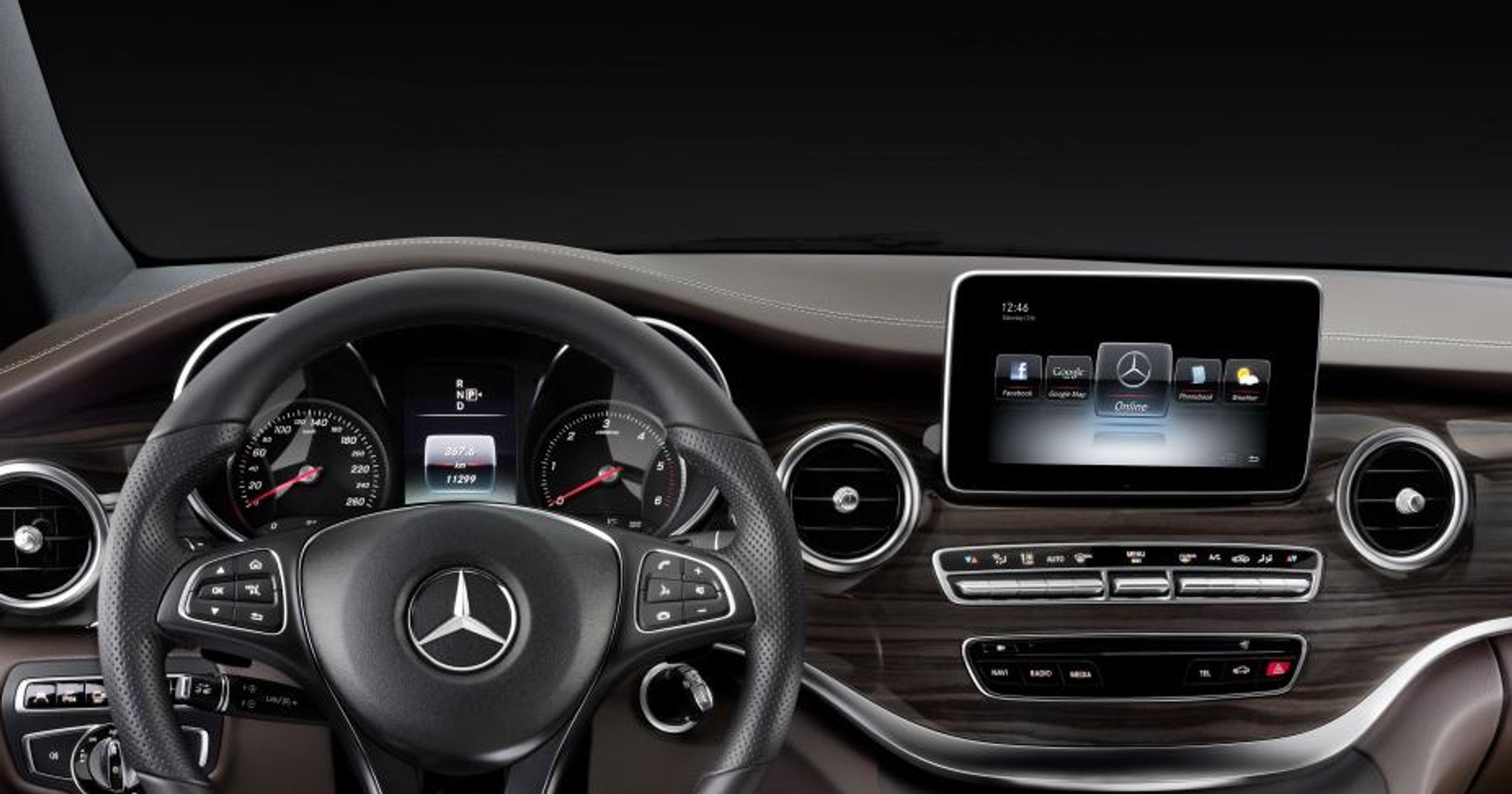 Van Mercedesa jak klasa S