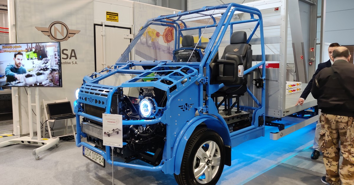 Elektryczna Nysa na Poznań Motor Show 2023