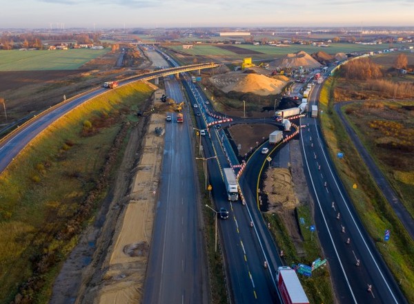 Uwaga! Przez weekend zamknięty odcinek autostrady A1 pod Piotrkowem