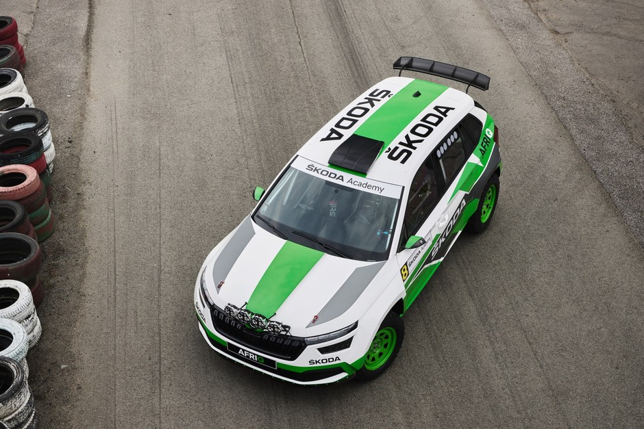 Rajdowa Skoda Afriq stworzona przez studentów z Mladej Boleslavi