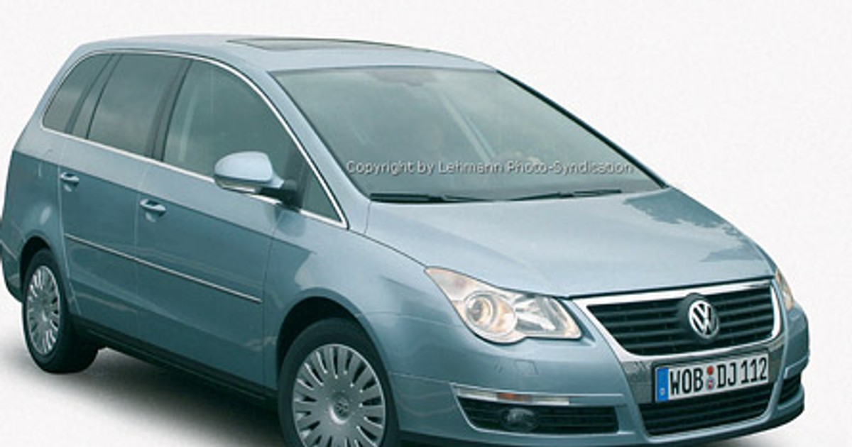 Spy Photos: Volkswagen Sharan