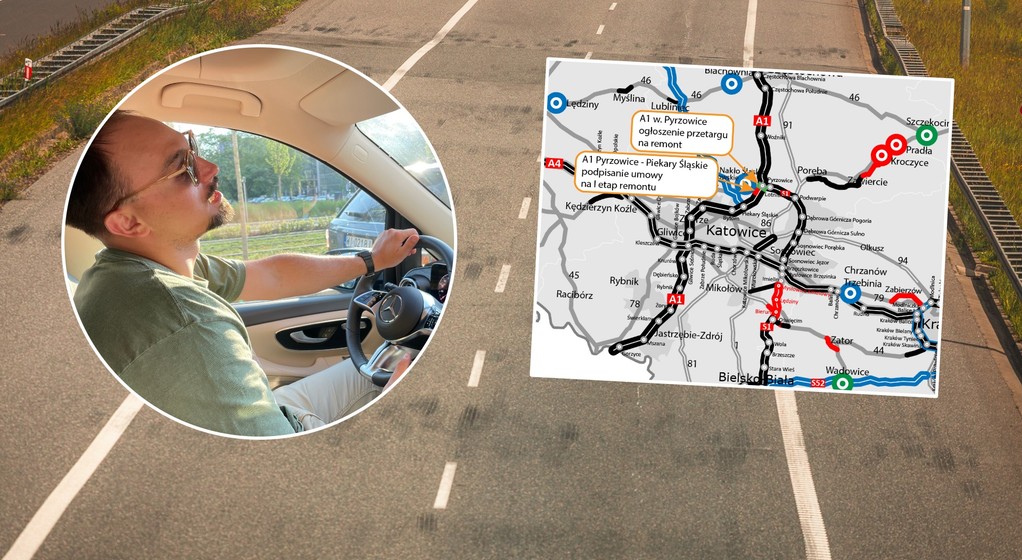 Jazda śląskim odcinkiem autostrady A1 potrafi sfrustrować. Powód? "Fale Dunaju"