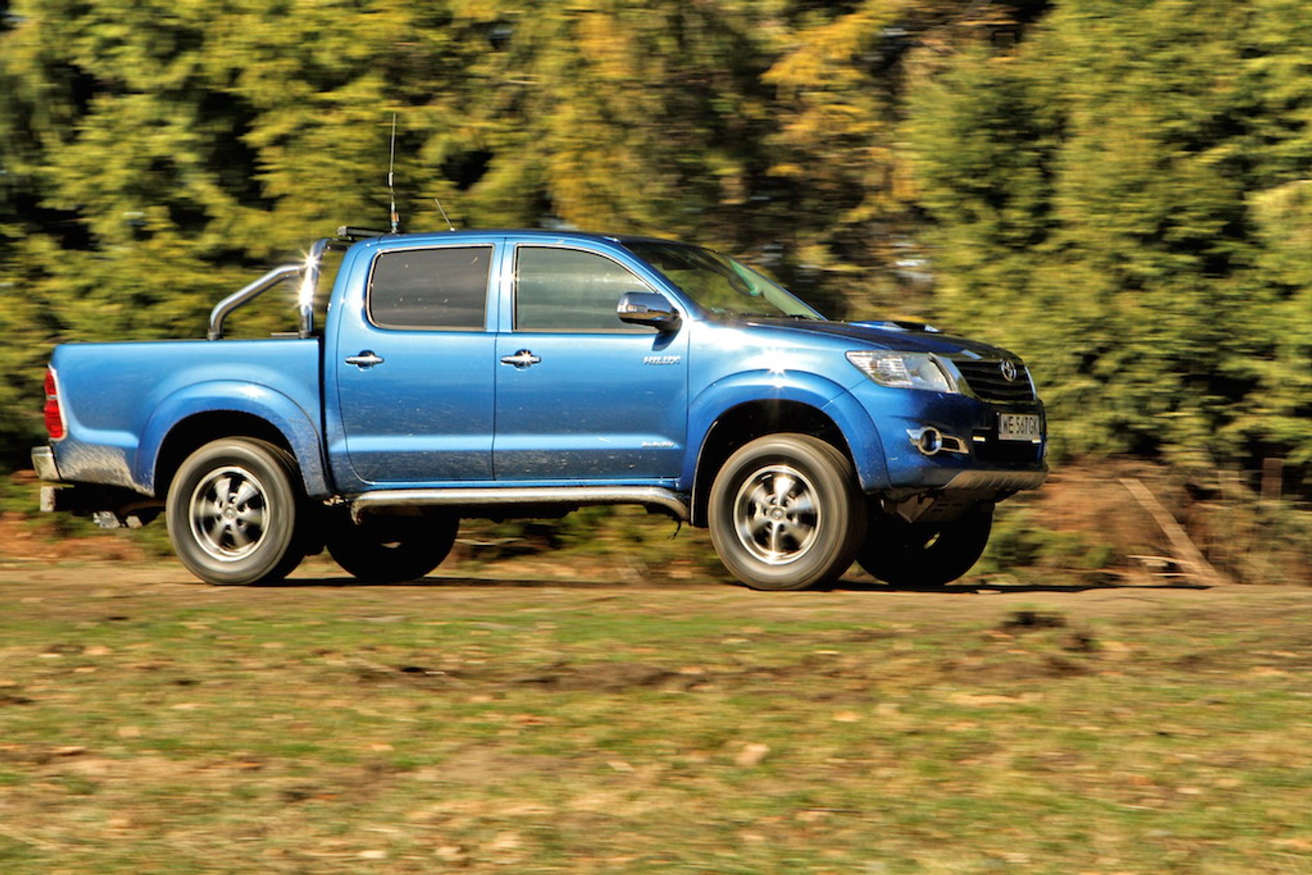 Adam Małysz testuje Toyotę Hilux