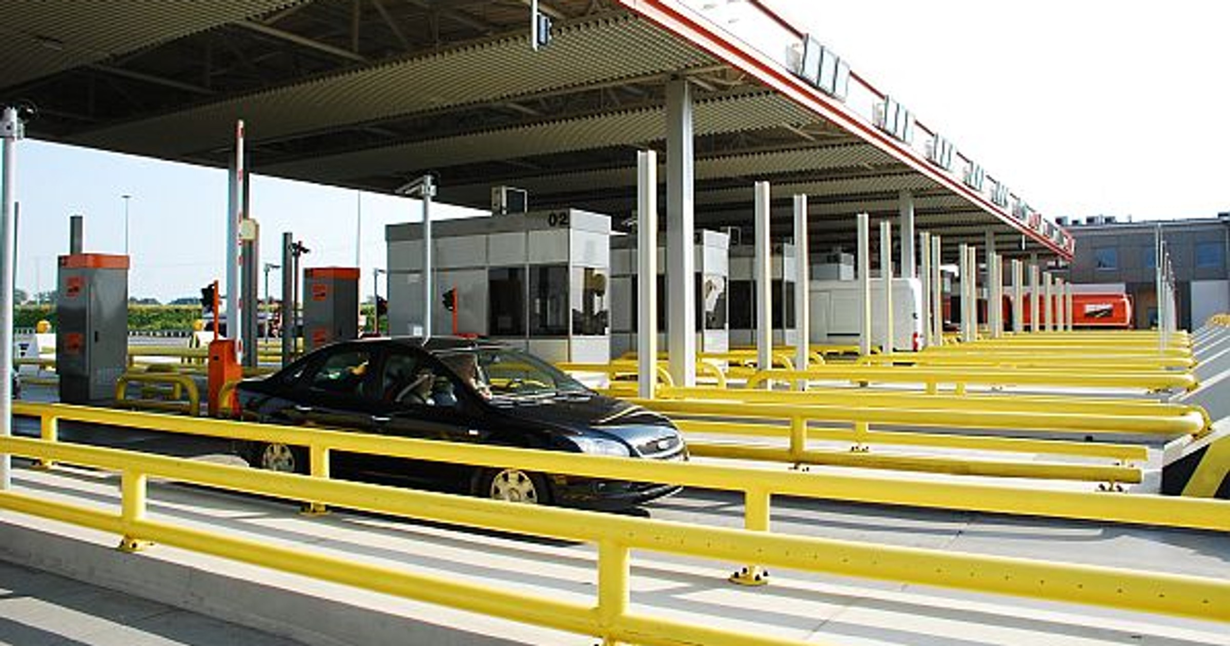 Bramki na autostradzie A4
