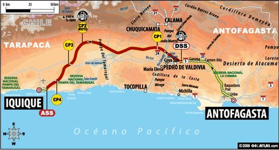 Rajd Dakar 2010: Przygoński atakuje, Hołowczyc awansuje (6. etap na żywo, wyniki, foto)