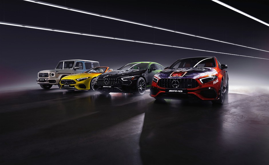 Art Cars Mercedes-AMG i Palace Skateboards