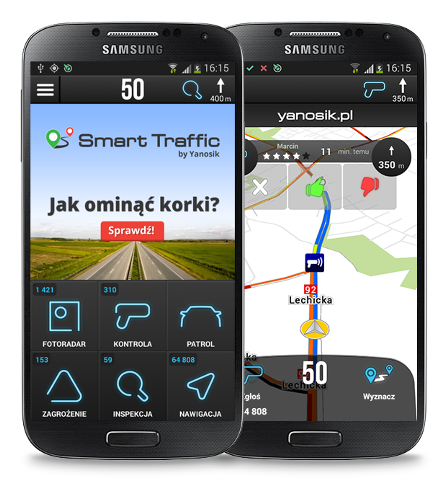 Yanosik Smart Traffic