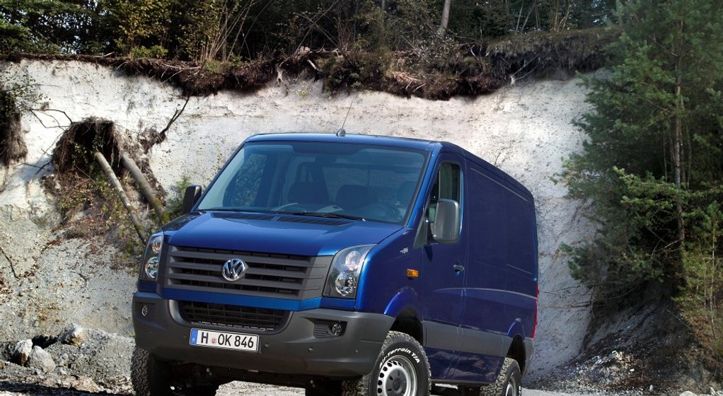 VW Crafter 4MOTION: terenowy dostawczak