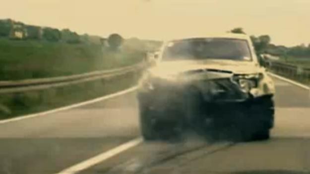 Rolls-Royce - crash test na żywo
