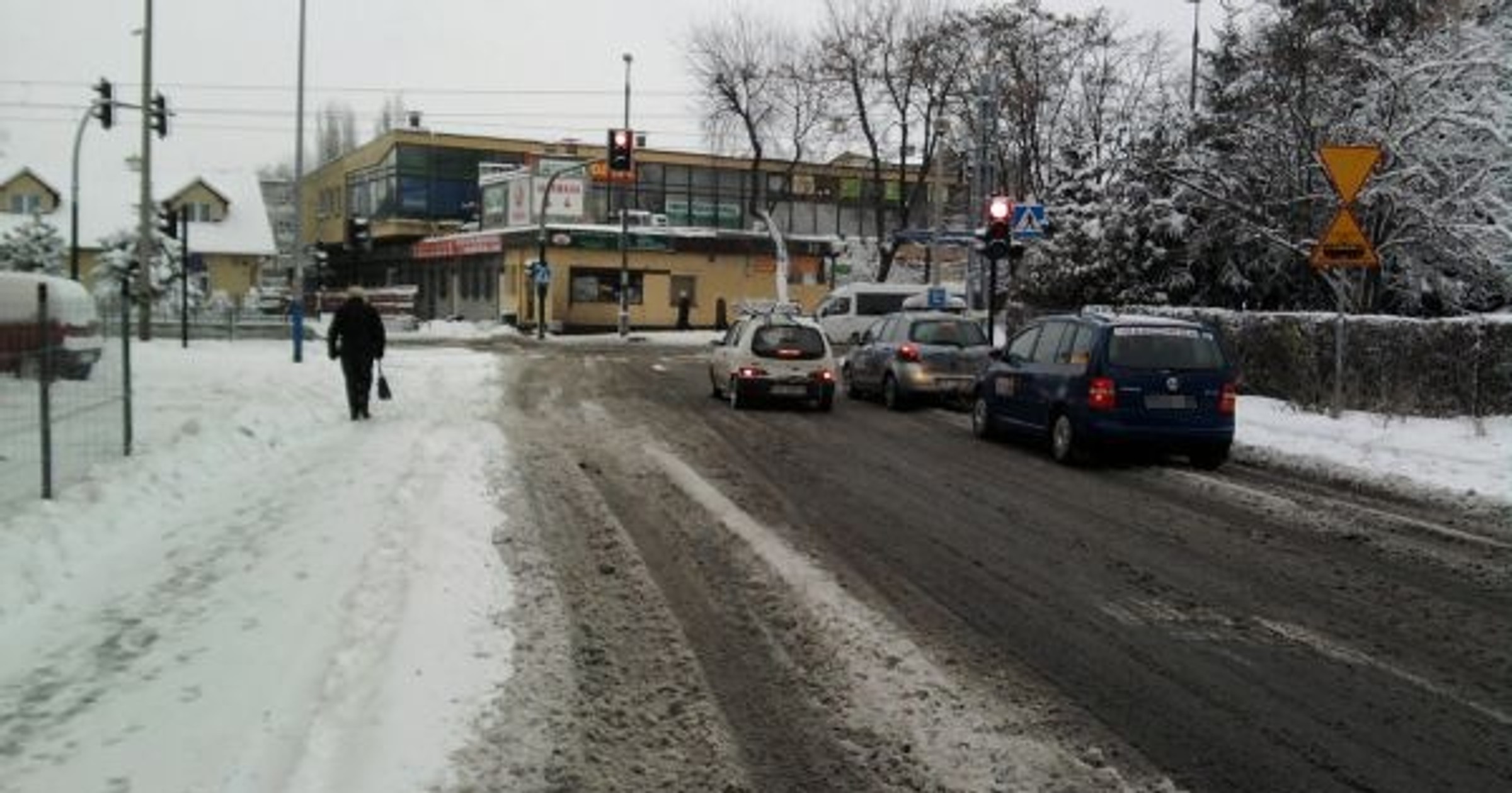 Zima na drogach