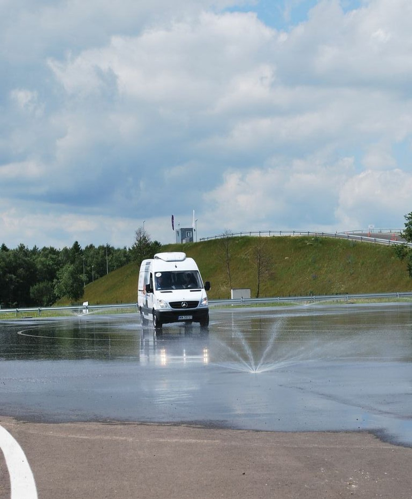 Próba przedzawałowa z Mercedesem