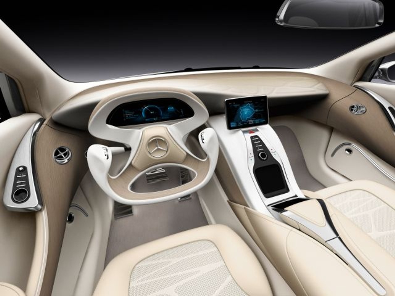 Mercedes F 800 Style: Oto limuzyna przyszłości