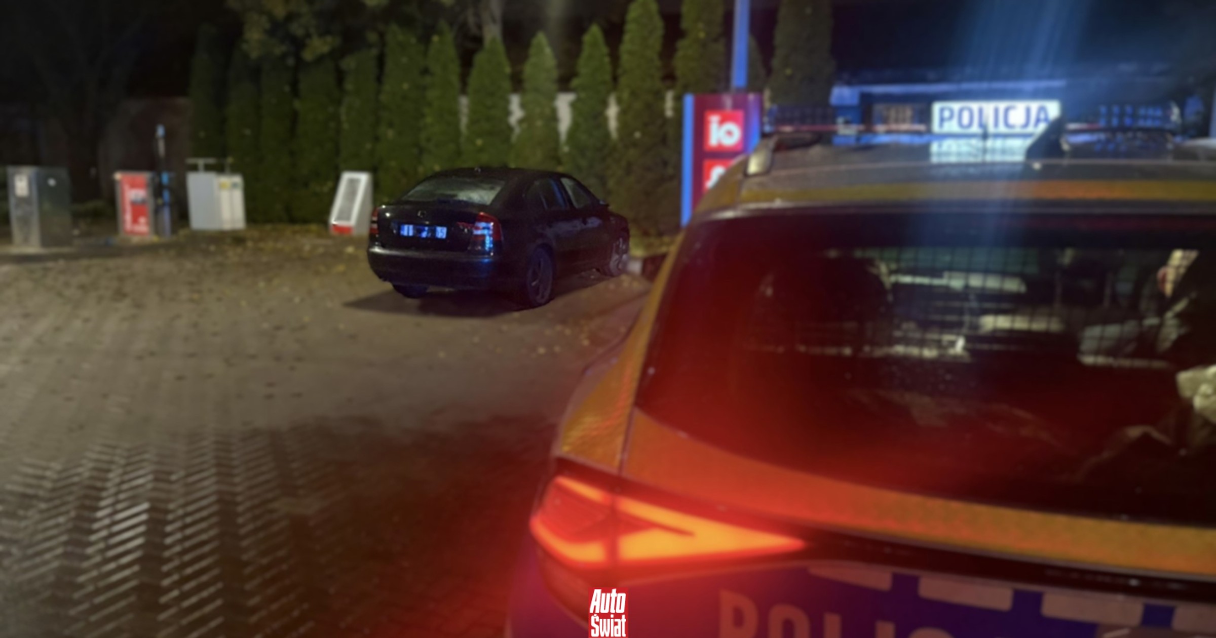 Jechał zygzakiem na oczach policjantki. Uzbierał 80 punktów karnych za jednym zamachem