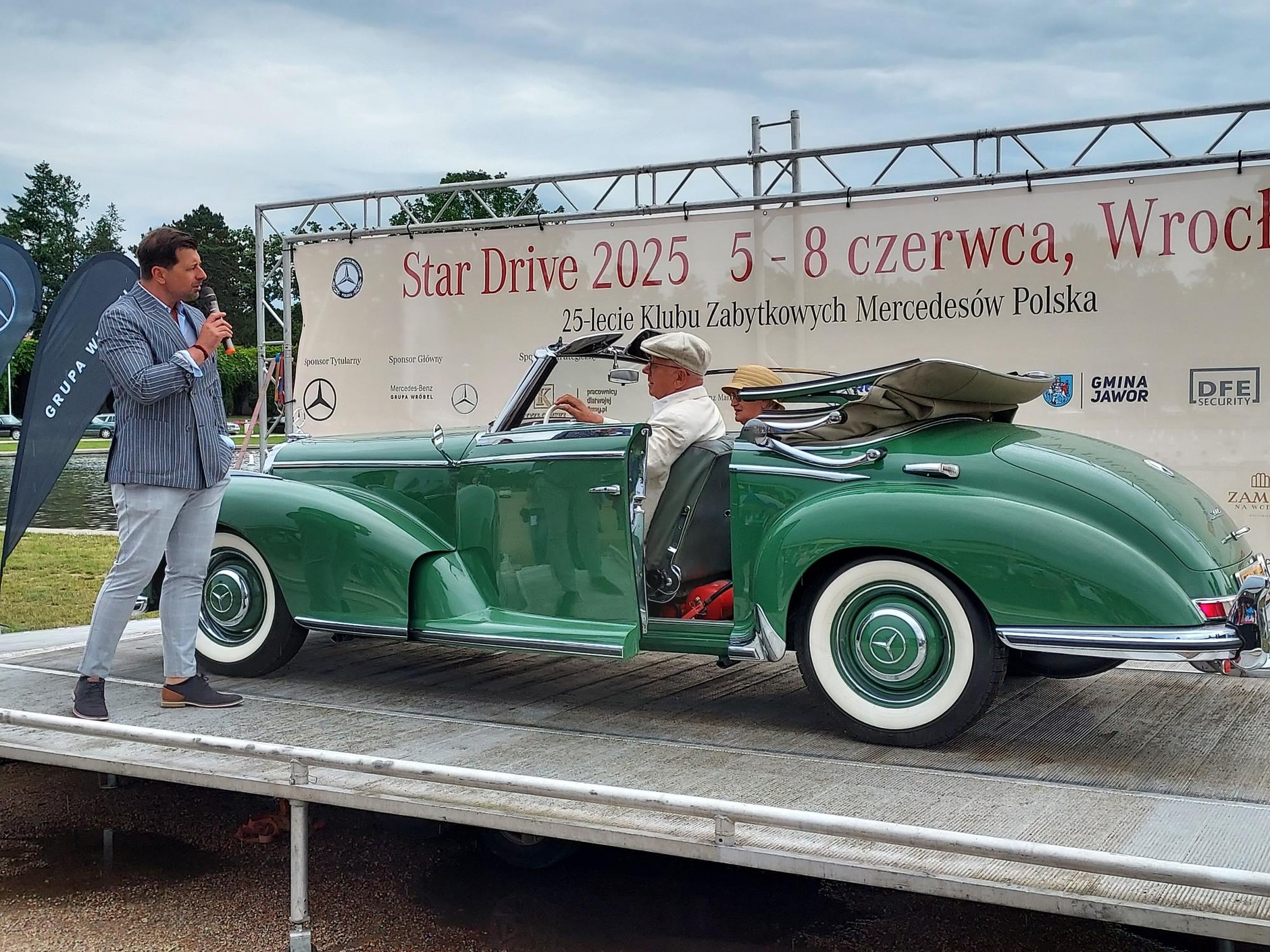 Zlot zabytkowych Mercedesów Wrocław 2025