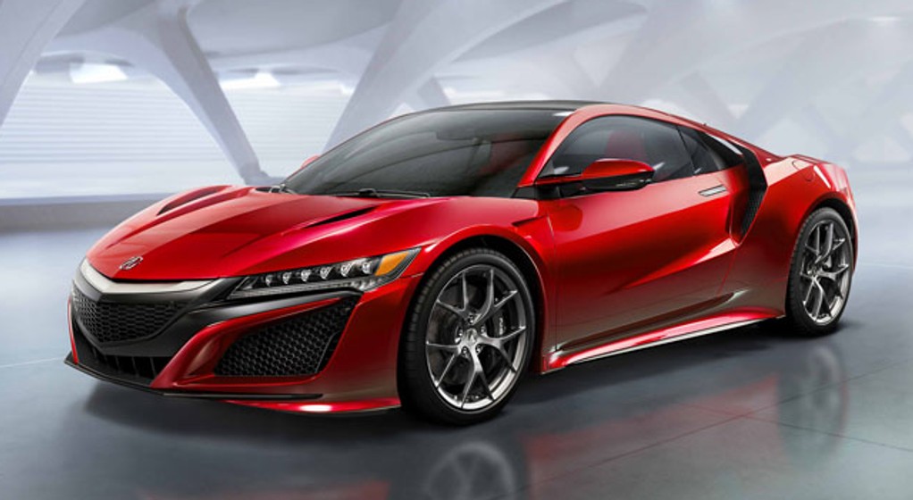 Honda NSX - sportowiec z hybrydowym napędem