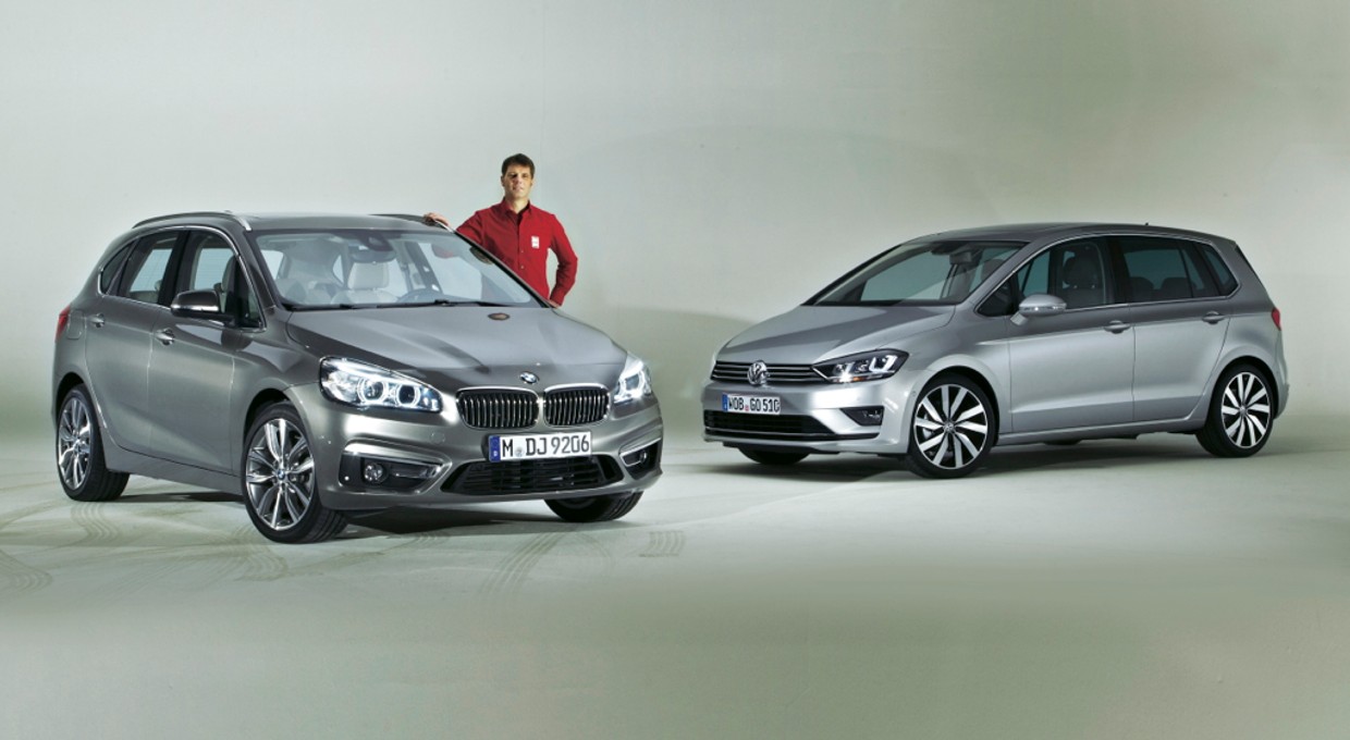 Seria 2 Active Tourer – pierwszy van BMW w porównaniu z VW Golfem Sportsvanem