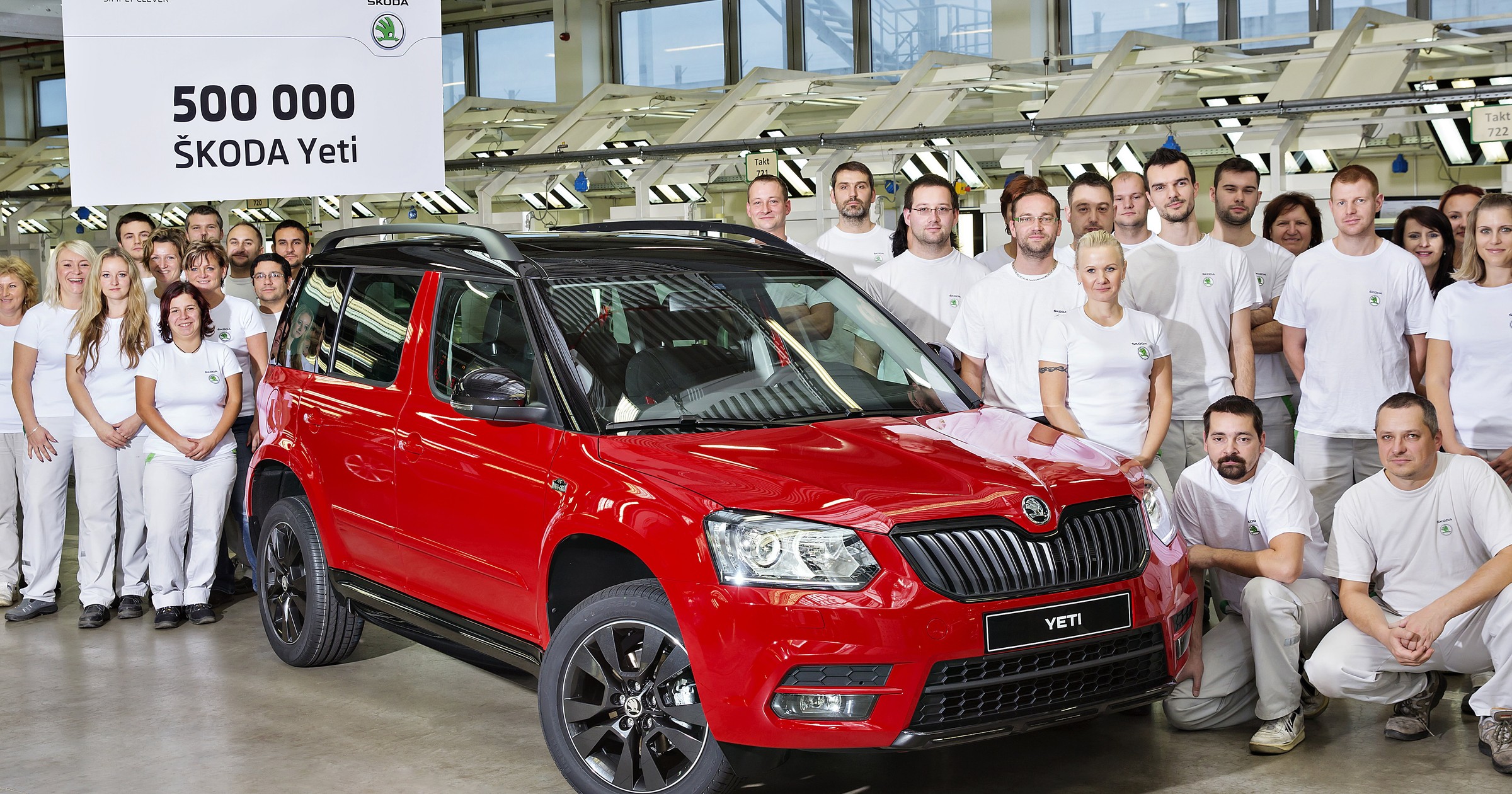 500 tys. Skoda Yeti