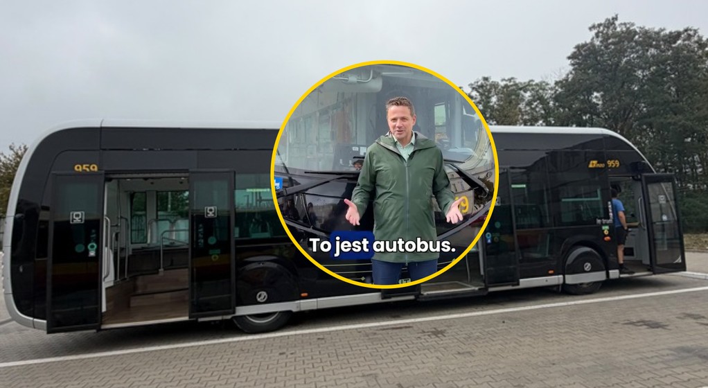 Irizar ie tram 12 testowany w Warszawie