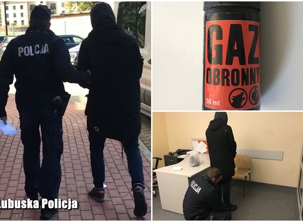 Pasażer uciekał z kontroli drogowej. Nietypowo bronił się przed policją