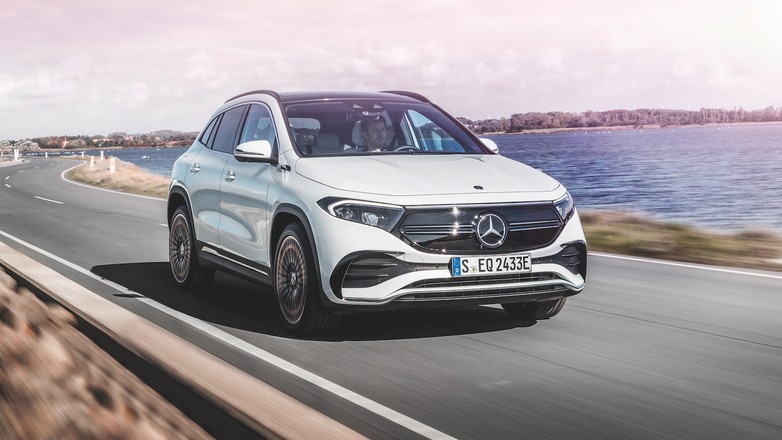 Mercedes EQA – GLA na prąd