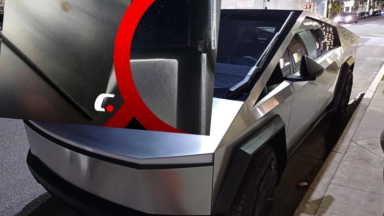 Po akcji naprawczej pozostają czasem nieprzyjemne ślady psujace dizajnerski efekt samochodu za 100 tys. dolarów