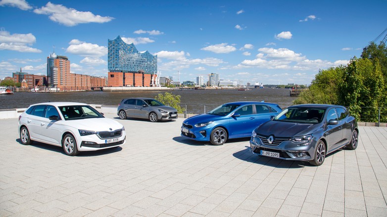 Porównanie - Kia Ceed, Hyundai i30, Renault Megane i Skoda Scala