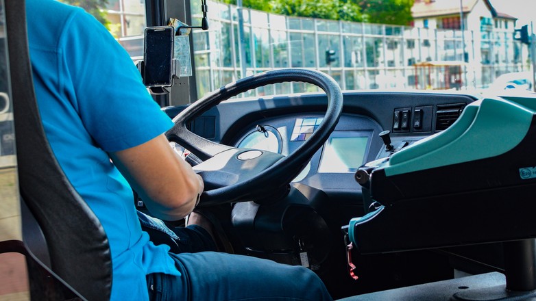 Kierowca autobusu turystycznego