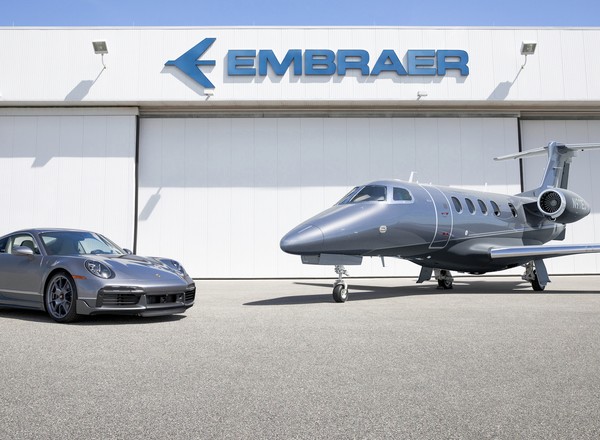Porsche 911 Turbo S i Embraer – odlotowy zestaw za 10 mln dolarów