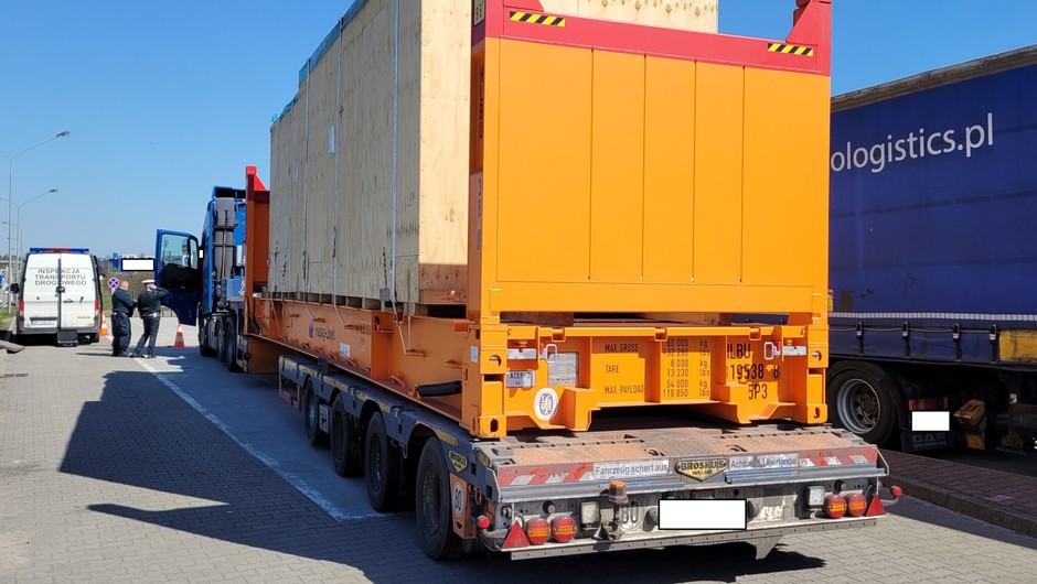 Tym razem transport był zgodny z przepisami